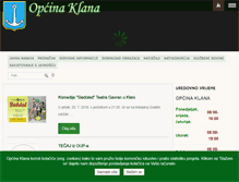 Tablet Screenshot of klana.hr